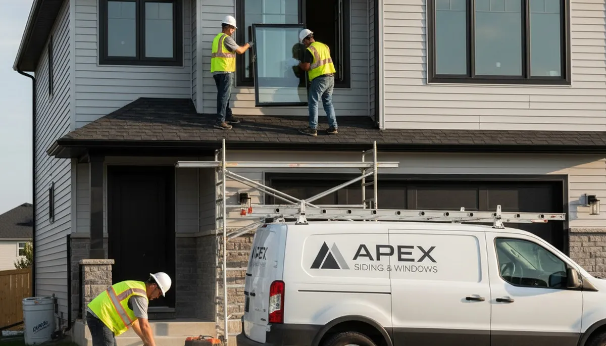 Vinyl siding repair service in Nashville, TN for homes and businesses